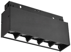 Светильник светодиодный трековый магнитный 10 Вт 3000К