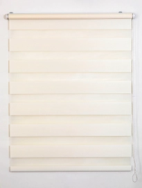 Ролштора день-ночь Fancy Line молочный 100х160 см