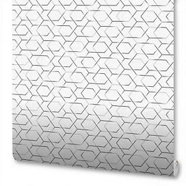 Виниловые обои Industry Omega 168554-20 белые 1,06х10,05 м