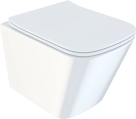 Унитаз подвесной CASTLE безободковый 48x34x35 см