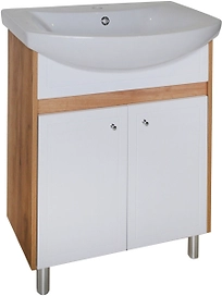 Тумба напольная под раковину АСБ-Мебель Альпина 70 см МДФ