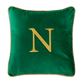 Декоративная подушка Moroshka Zolotoy Roy 40x40 см, цвет зеленый