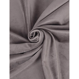 Штора готовая бархатная ТД Текстиль 802-68 200х280 см серый кварц