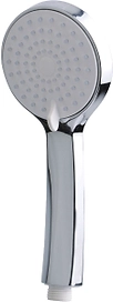 Лейка для душа массажная ARGO KAMA, 3-х функциональная, d 90 мм, хром/белый