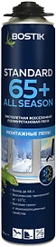 BOSTIK пена пистолетная полиуретановая Standard 65 + All SEASON , 850 мл