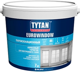 TYTAN Professional EUROWINDOW Герметик Акриловый Внутренний 7кг белый