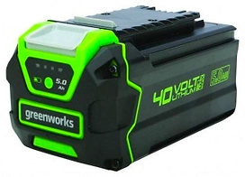 Аккумулятор Greenworks G40B5, 40v, li-ion, 5 А·ч