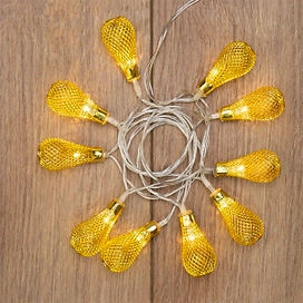 Гирлянда светодиодная Neon-Night Восточные фонарики 10 LED желтые 1,5 метра