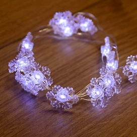 Гирлянда Neon-Night Снежинки 2м 20 диодов цвет белый