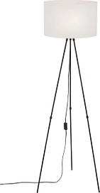 Торшер Vitaluce V2957-1/1P черный 1ХE27Х40Вт