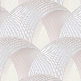 Виниловые обои WallSecret Escher 8653-23 бежевые 1,06х10,05 м