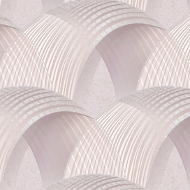 Виниловые обои WallSecret Escher 8653-24 бежево-розовые 1,06х10,05 м