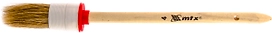 Кисть круглая MTX № 4 натуральная щетина 25 мм