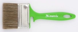 Кисть флейцевая для работ по дереву Matrix смешанная щетина 70х12 мм