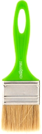 Кисть флейцевая Сибртех "Евро" натуральная щетина 50x8 мм
