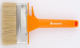 Кисть плоская для фасадных работа Matrix натуральная щетин 120х25 мм