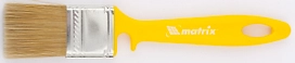 Кисть флейцевая для лаков а Matrix искусственная щетина 35х10 мм