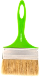 Кисть флейцевая Сибртех Евро натуральная щетина 100x8 мм 