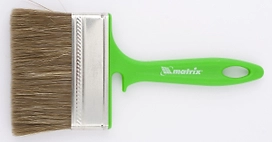 Кисть флейцевая для работ по дереву Matrix смешанная щетина 100х12 мм