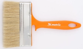 Кисть флейцевая для фасадных работ Matrix натуральная щетина 120х12 мм