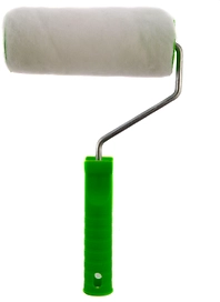 Валик ИСКУССТВЕННЫЙ МЕХ с ручкой 150 мм ворс 15 мм D 48 мм D руч. 6 мм Сибртех