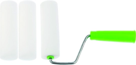 Набор: валик ПОРОЛОН с ручкой + 2 шубки 140 мм D 42 мм D ручки 6 мм Сибртех