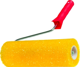 Валик СТРУКТУРНЫЙ поролоновый с ручкой 230 мм D 80 мм D ручки 6 мм MTX