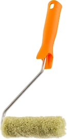 Мини-валик в сборе Фасадные работы 110 мм ворс 12мм D16мм Dруч.6мм Сибртех