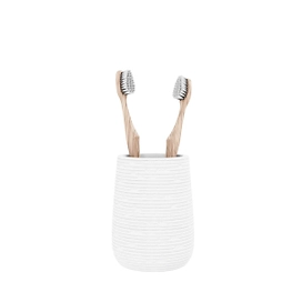 Стакан настольный BRICKS WHITE полирезин