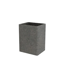 Стакан настольный STONE BLACK полирезин