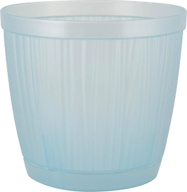 Горшок для цветов InGreen BARCELONA ORCHID 1,8л, D155мм, голубой перламутровый