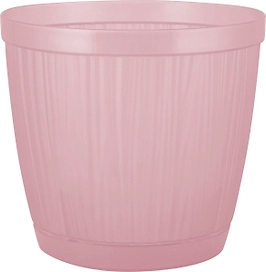 Горшок для цветов InGreen BARCELONA ORCHID 1,8л, D155мм, розовый перламутровый