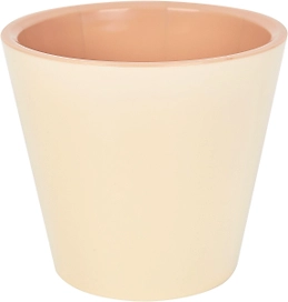 Горшок для цветов London D 12,5 см/1л сливочный