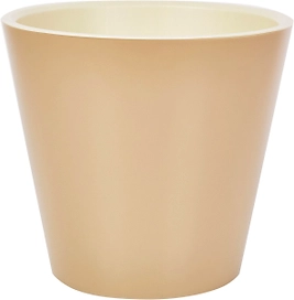 Горшок для цветов London D190 мм, 3,3л молочный шоколад