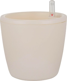 Горшок с автополивом InGreen Munchen D 160мм/2л  1,6л, круглый, белый