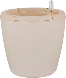 Горшок с автополивом InGreen Munchen D 250мм/9л  6,2л, круглый, белый