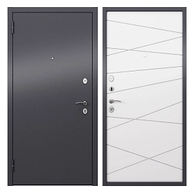 Дверь металлическая Казанский завод входная Энигма, 205х86 см, левая