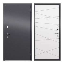 Дверь металлическая Казанский завод входная Энигма, 205х96 см, правая