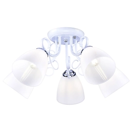 Люстра РосСвет РС22096 подвесная 5хЕ27, белый