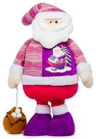 Дед Мороз/Снеговик с телескопическими ножками 107 см