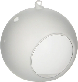 Ёлочная игрушка House of Seasons Декор колба белый 12*12 см стекло