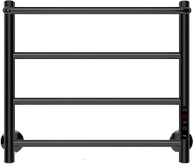 Полотенцесушитель электрический АРГО Электра Гранд черный матовый 50х50 см