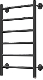 Полотенцесушитель электрический АРГО Орион Лесенка 50 Вт черный матовый 40х60 см
