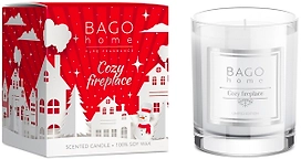 Свеча ароматическая BAGO home ВЕЧЕР У КАМИНА 132 гр