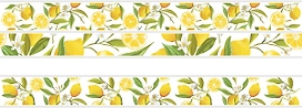 Керамическая плитка настенная Azori Sicilia Лимоны белый 63х31,5 см
