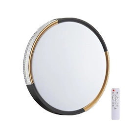 Светильник потолочный Sonex PALE LED с пультом ДУ 72Вт, золотисто-черный