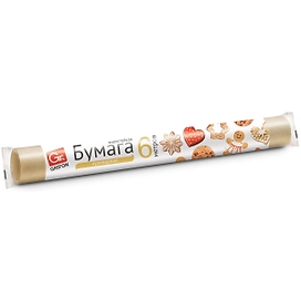 Бумага кулинарная Grifon, 30 см × 6 м, в пленке