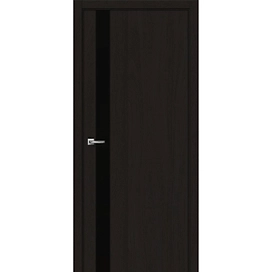 Межкомнатная дверь Casaporte ТОЛЕДО 03 ПВХ с зарезами 200х70 см, коричневый