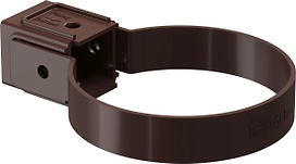 Хомут трубы DOCKE темно-коричневый