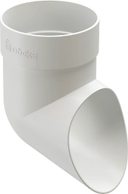 Наконечник трубы DOCKE белый